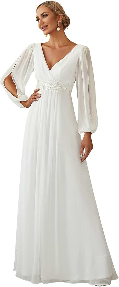 Robe De Mariée Col Bateau Blanche