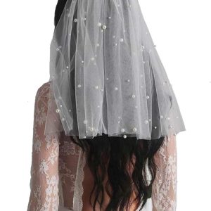 Voile de Mariée Longue à Fleurs