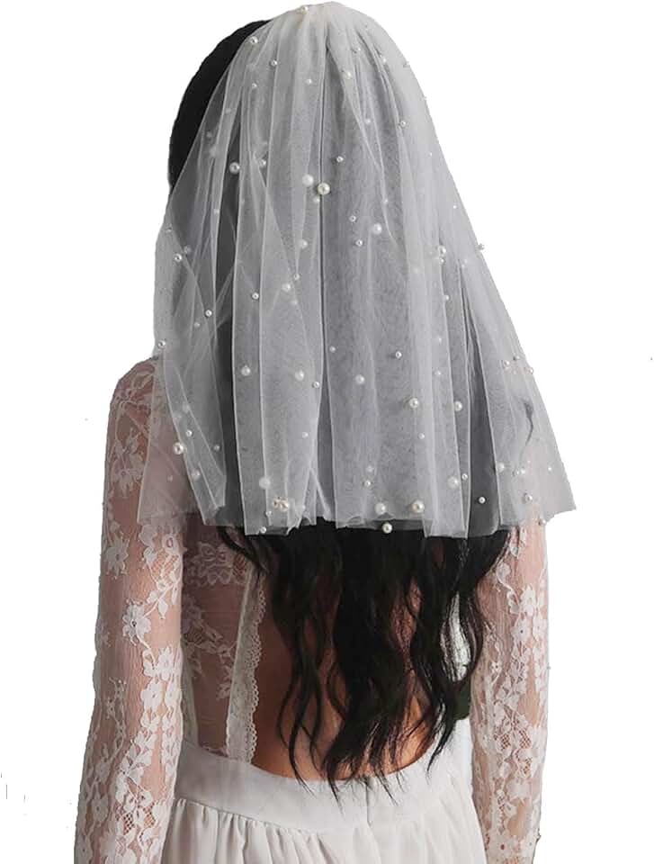 Voile de Mariée Longue à Fleurs