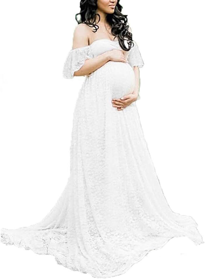 Robe De Mariée Femme Enceinte Blanche
