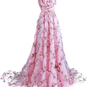 Robe De Mariée A Fleurs