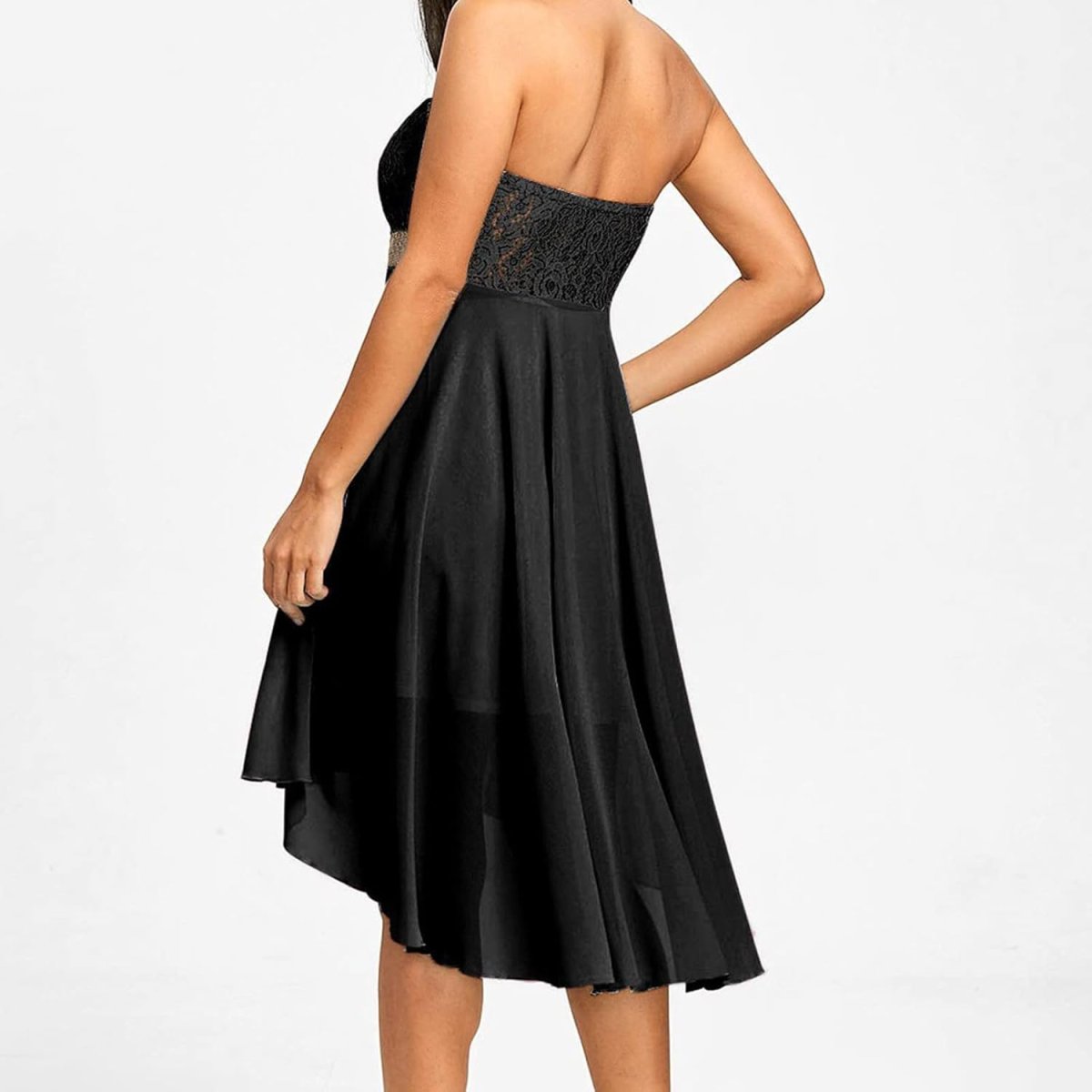 Robe Courte De Soirée Blanche – Image 5