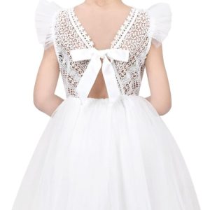 Robe Blanche Dentelle 12 Ans