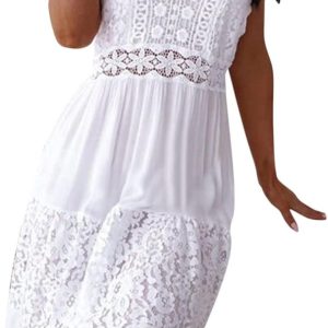 Robe Bohème Chic Blanche