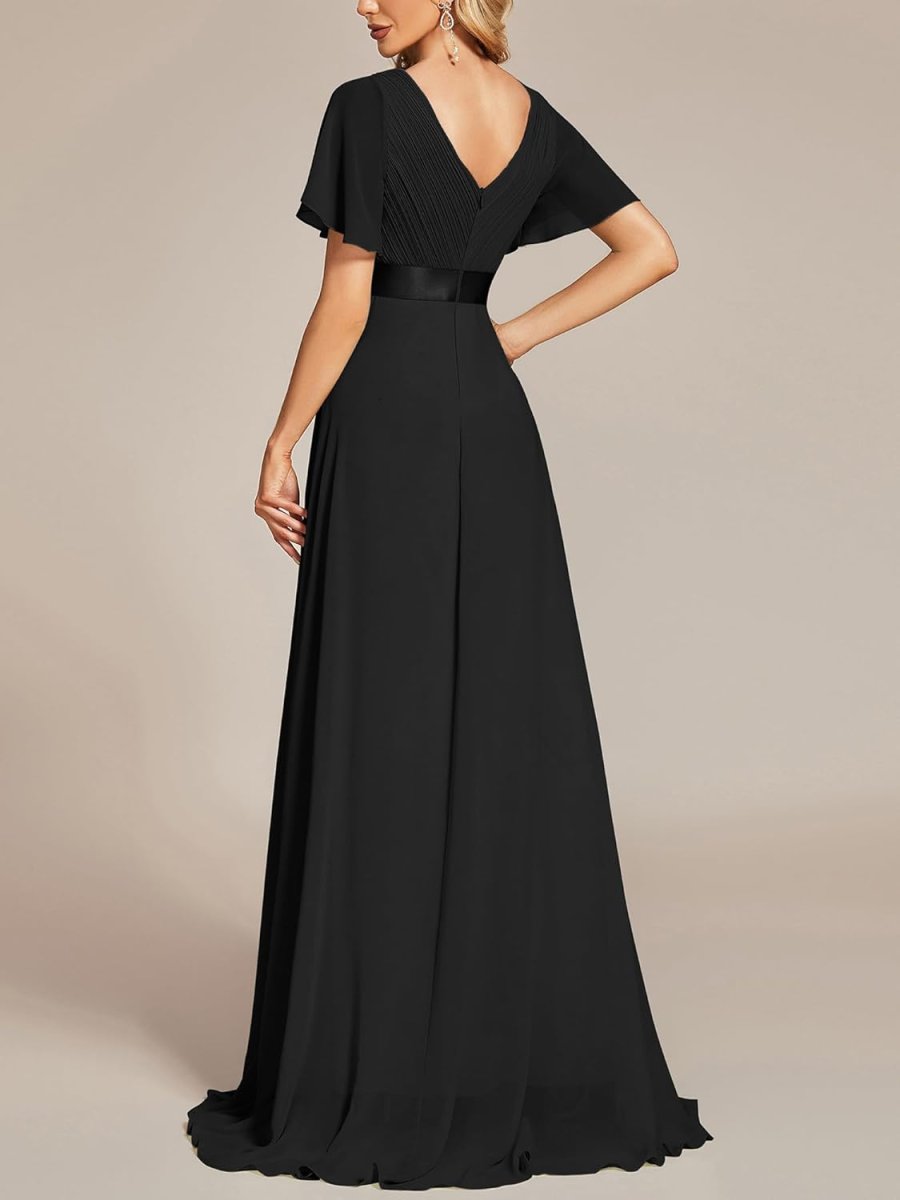 Robe De Mariée Bohème Manche Longue Blanche – Image 4