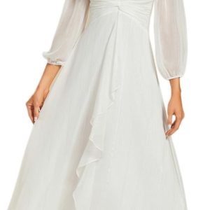 Robe De Mariée Bohème En Satin
