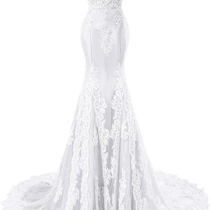Robe De Mariée Gothique Blanche