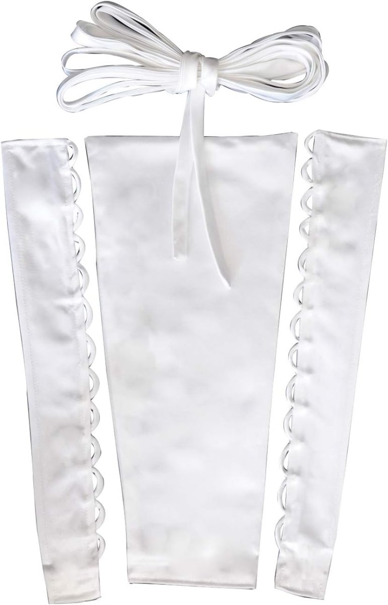 Robe De Mariée Epaule Dénudée Blanche – Image 2