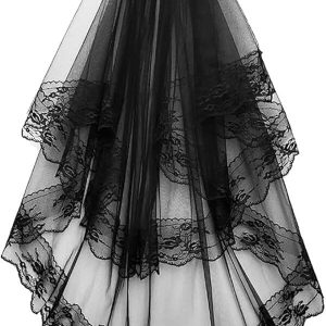 Long Voile de Mariée Dentellé