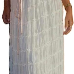 Ensemble pour femme érotique d&rsquo;été : Dos nu et dessous plissé