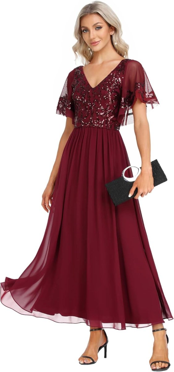 Robe de mariée romantique à corset en tulle et paillettes noires