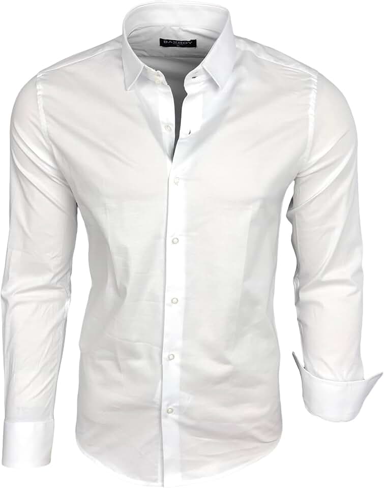 Ensemble Blanc Homme Chemise À Manches Courtes Et Short, Taille Plus, À Un Bouton Et Uni