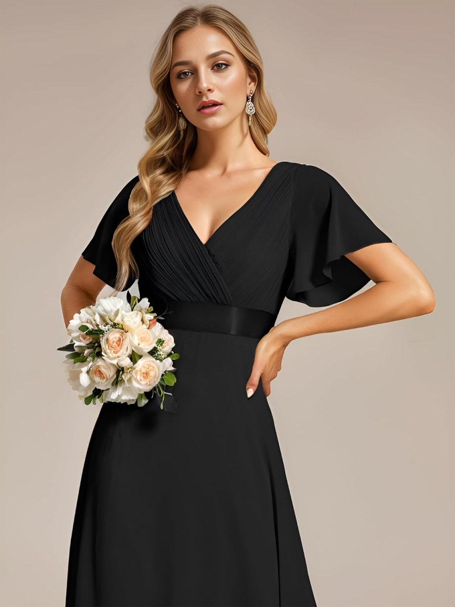 Robe De Mariée Bohème Manche Longue Blanche – Image 6