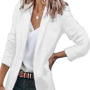 Veste de Bureau Simple pour Femmes
