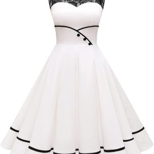 Robe De Mariée Courte Avec Laçage Blanche