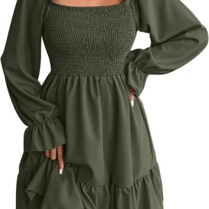 Robe Blanche Mousseline Courte