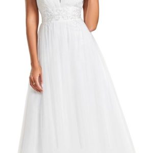 Robe De Mariée Champêtre Blanche