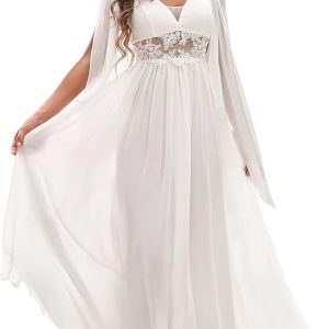 Robe De Mariée Princesse Simple Blanche