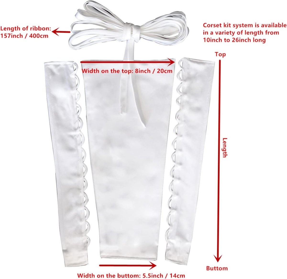 Robe De Mariée Epaule Dénudée Blanche – Image 5