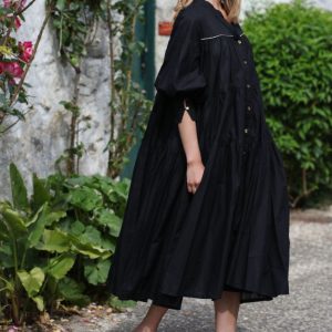 Robe Chemise longue noire