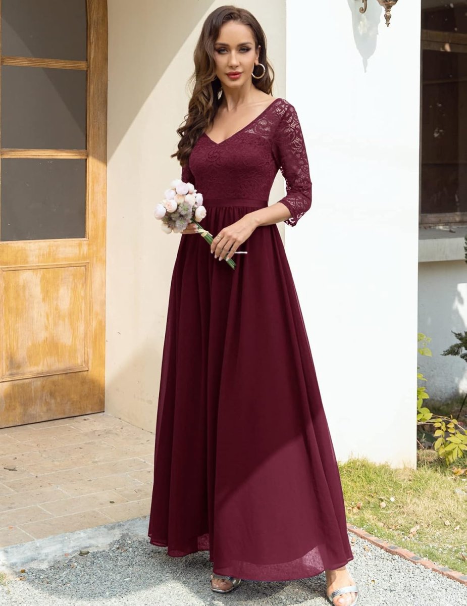 Robe De Mariée Avec Perles Blanche – Image 4