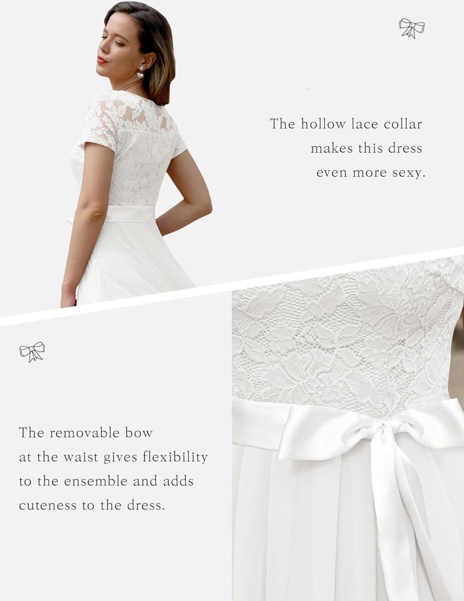 Robe De Mariée Dentelle Bohème – Image 5