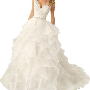 Robe De Mariée Princesse Col Bardot