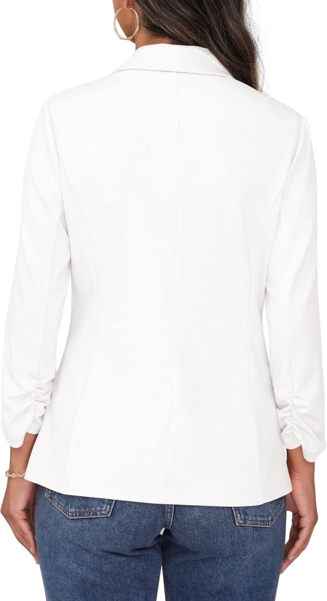 Blazer Très Décontracté à Manches 3/4 pour les Femmes – Image 7
