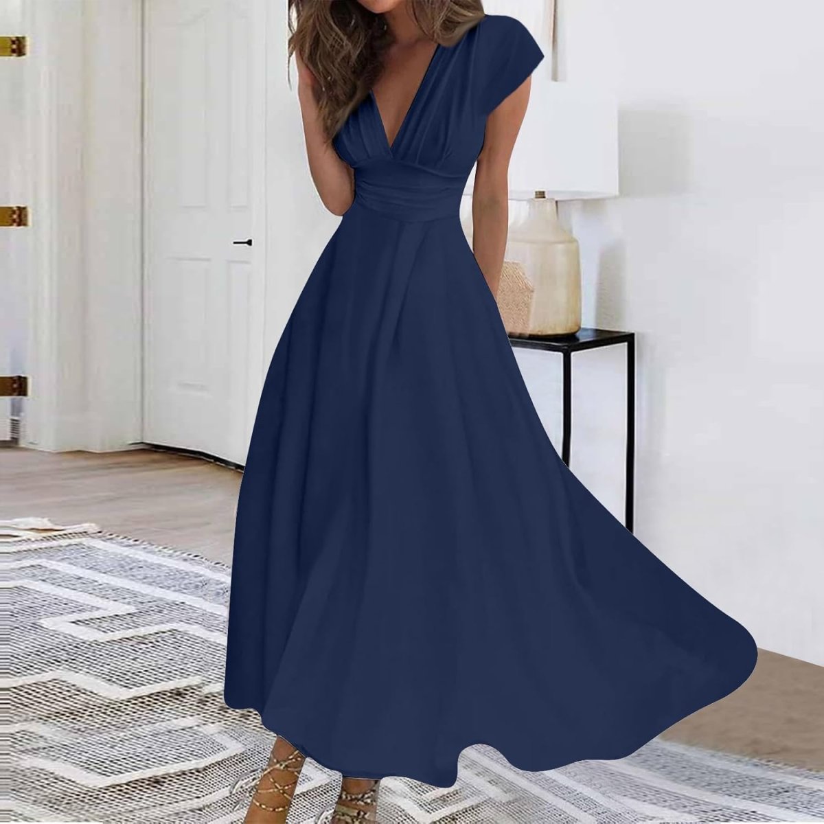 Robe De Bal Courte Blanche – Image 6