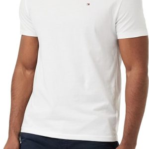 Tommy Hilfiger Tee Homme à Col Rond