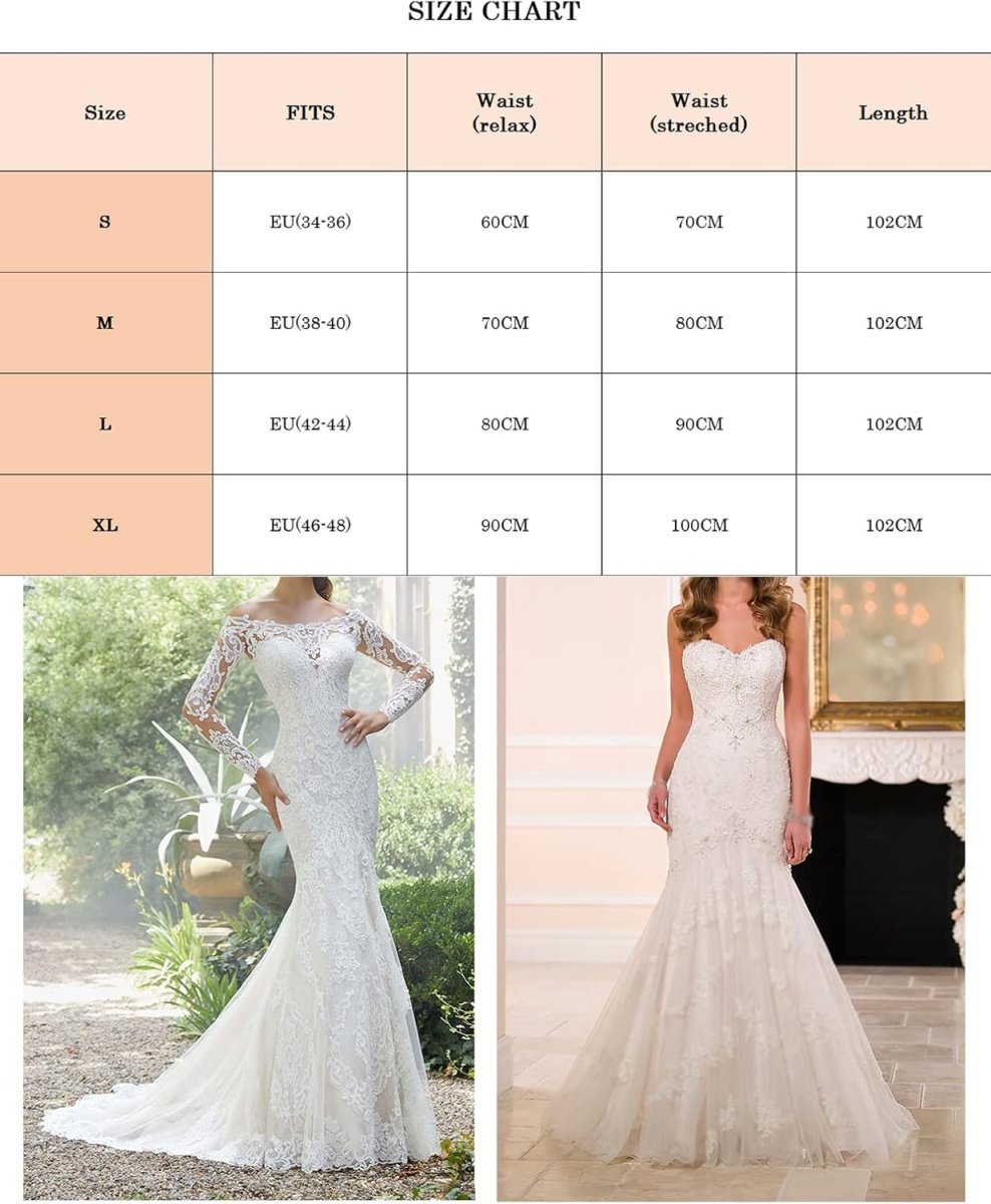 Robe de mariée ajustée à bretelles spaghetti avec perlage – Image 9