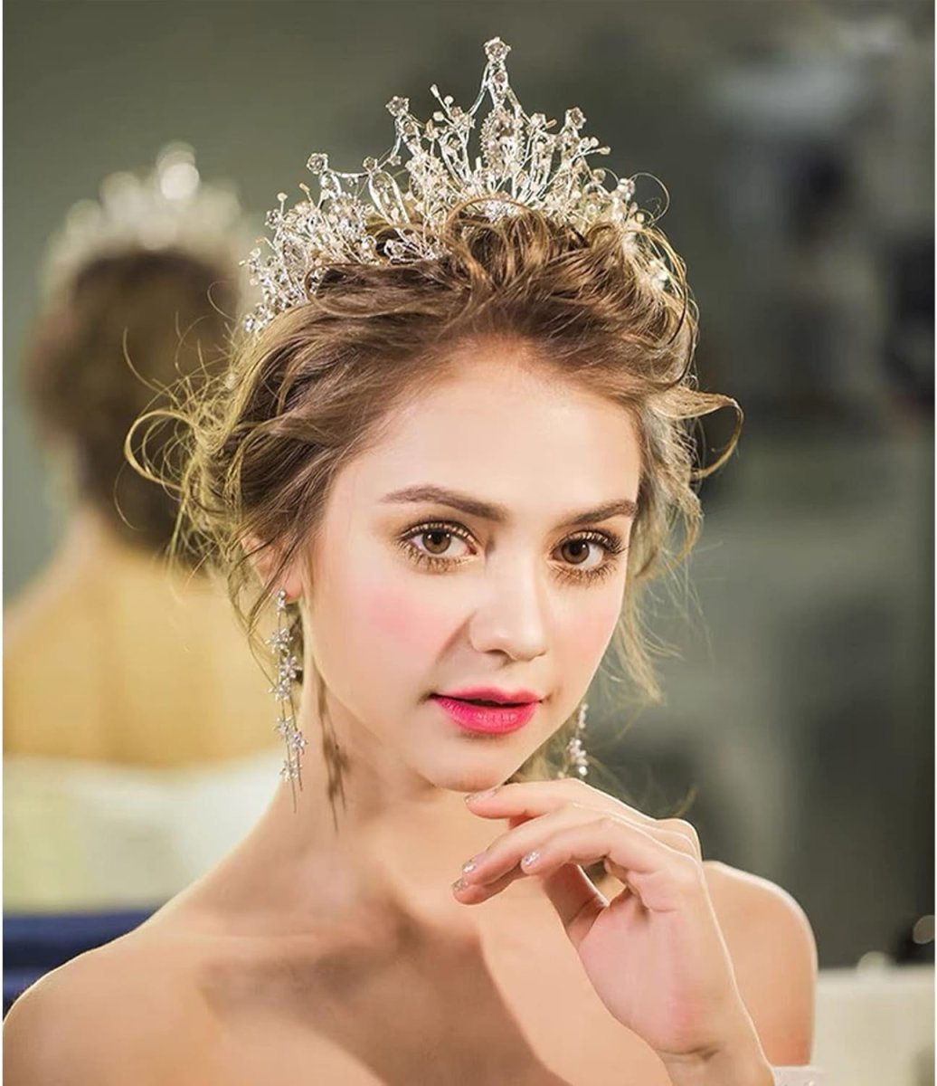 Robe De Mariée Dentelle Florale A Col Montant – Image 4