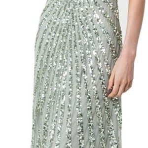 Robe de mariée princesse à sequins dentelle florale et volants