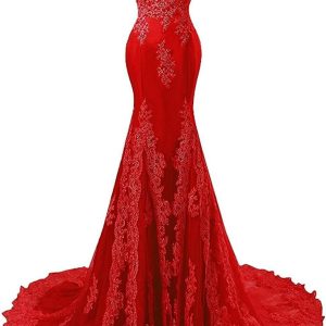 Robe De Mariée Sirène Blanche Dos Nu