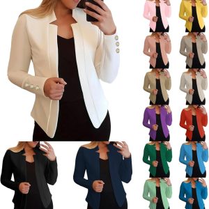 Veste Élégante Femme, Chic et Professionnelle