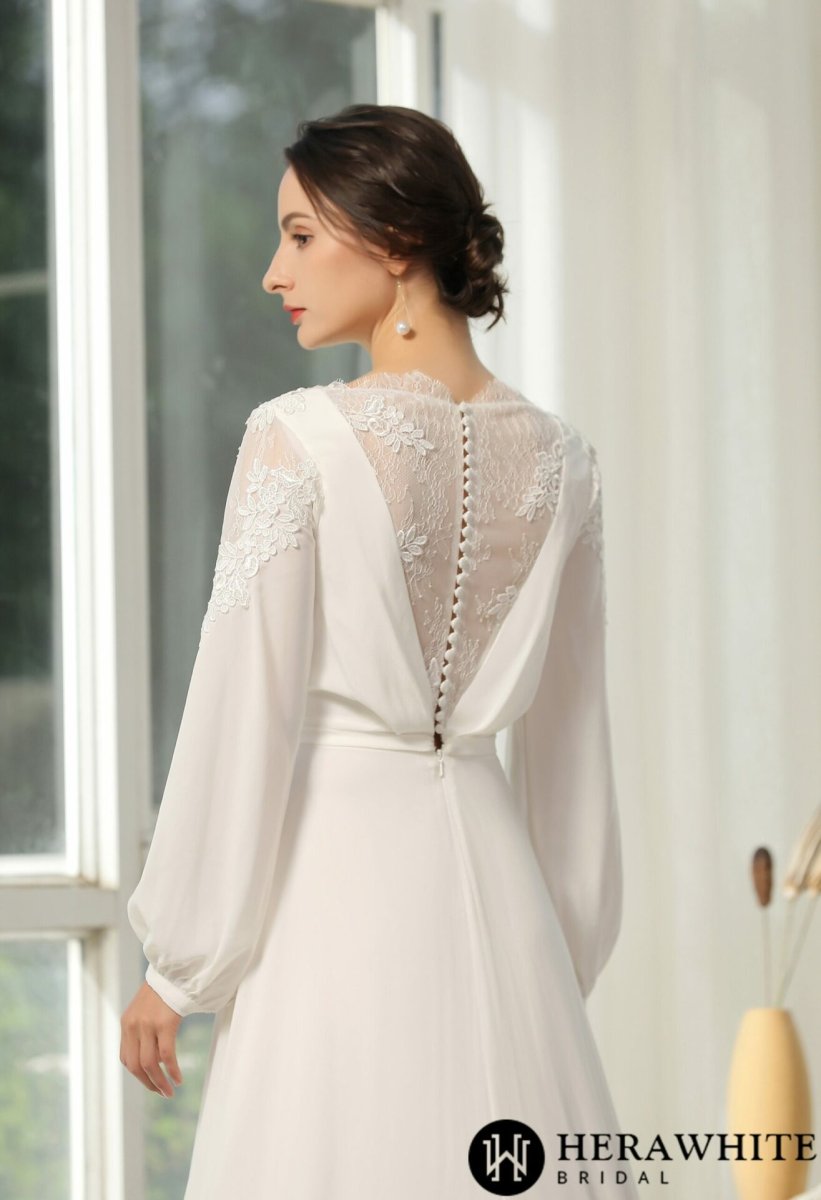 Robe De Mariée Rétro – Image 7