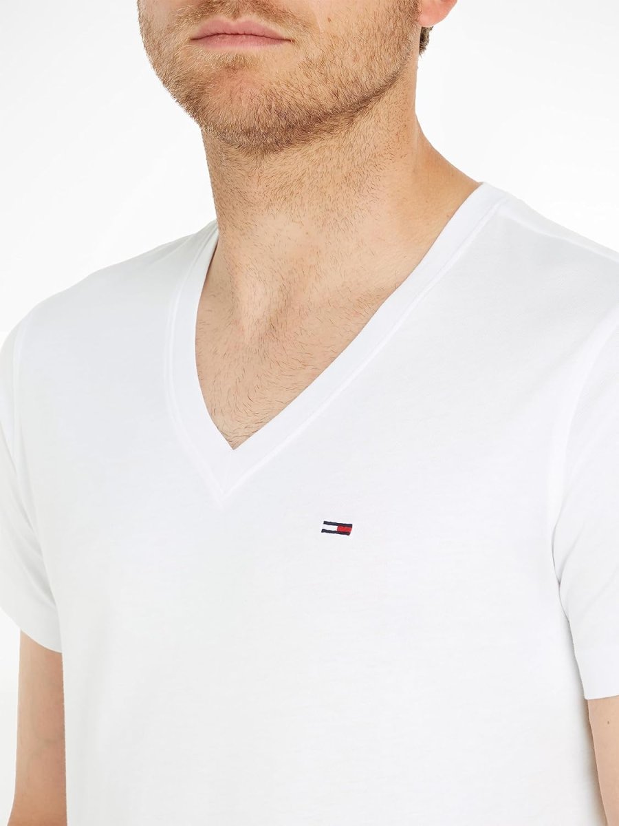 T-shirt Original Tommy Hilfiger Homme en Jersey V-Neck – Image 5