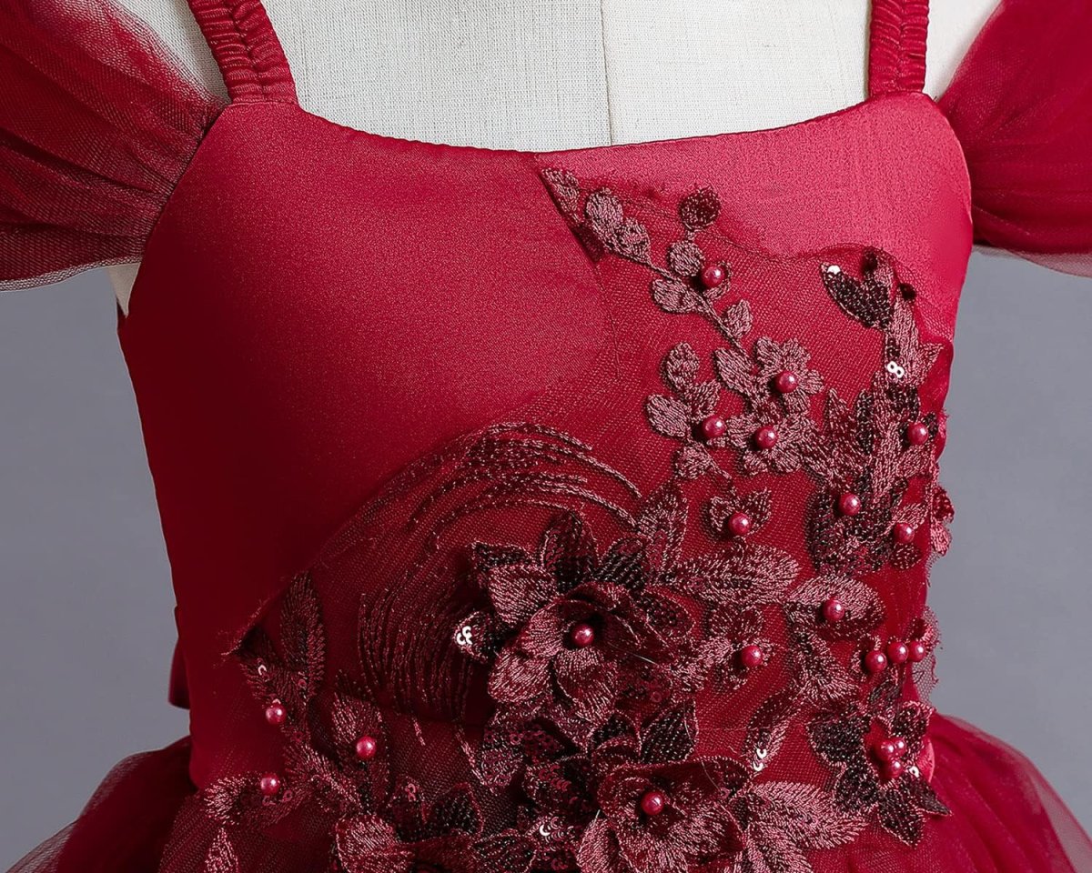 Robe De Mariée A Fleurs – Image 5