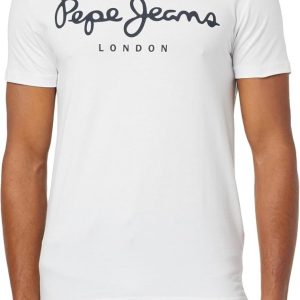 T-shirt d’origine Pepe Jeans à étirement N Homme