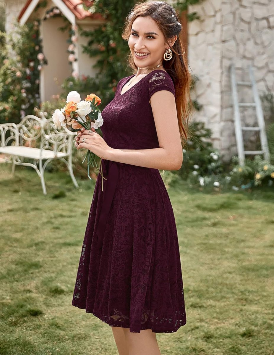 Robe Courte De Soirée Blanche – Image 5