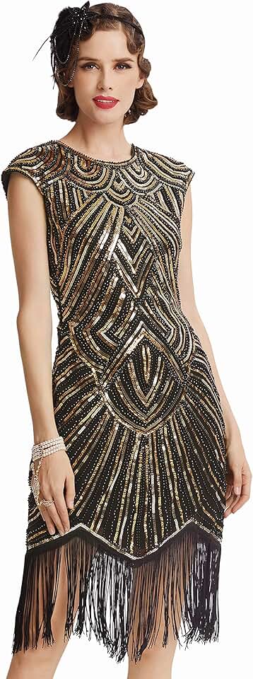 Robe De Mariée Originale A Frange Perlée – Image 2