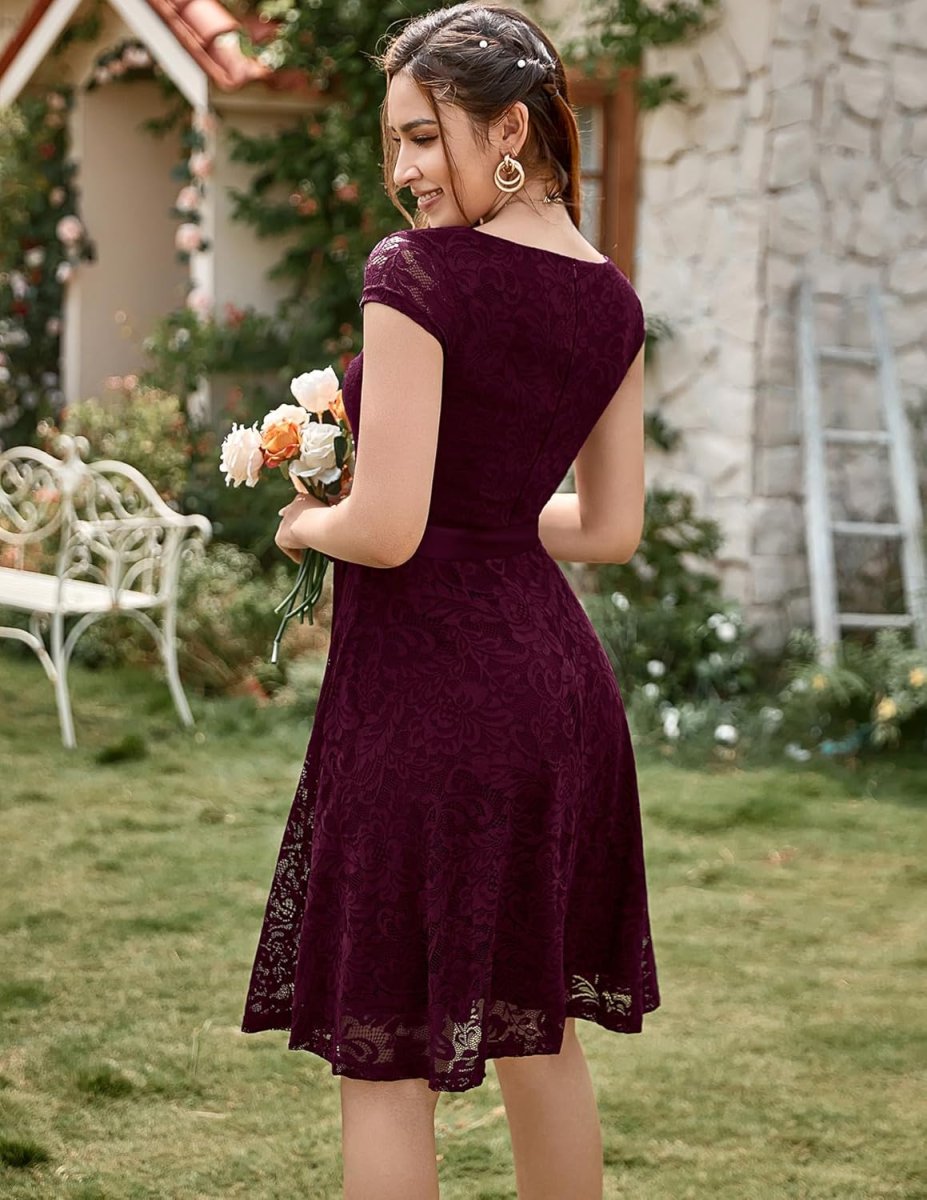 Robe Courte De Soirée Blanche – Image 6