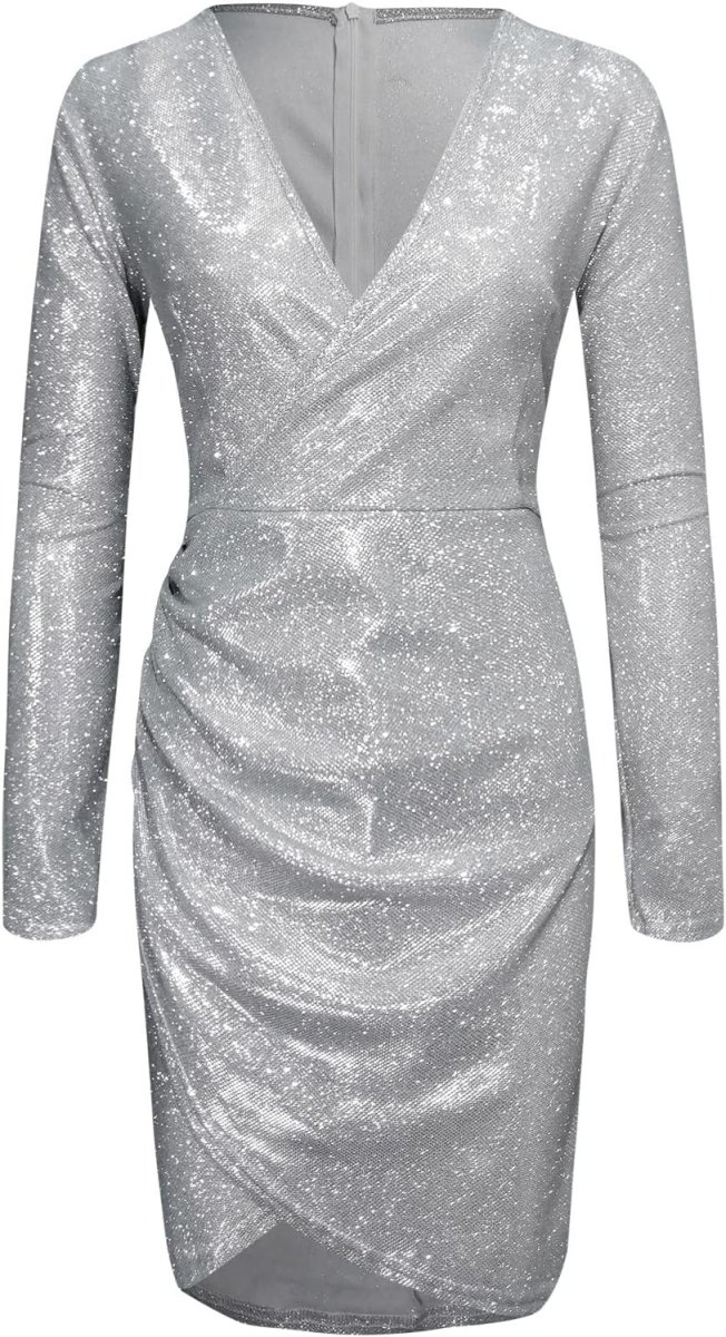 Robe Blanche Chic Courte – Image 7