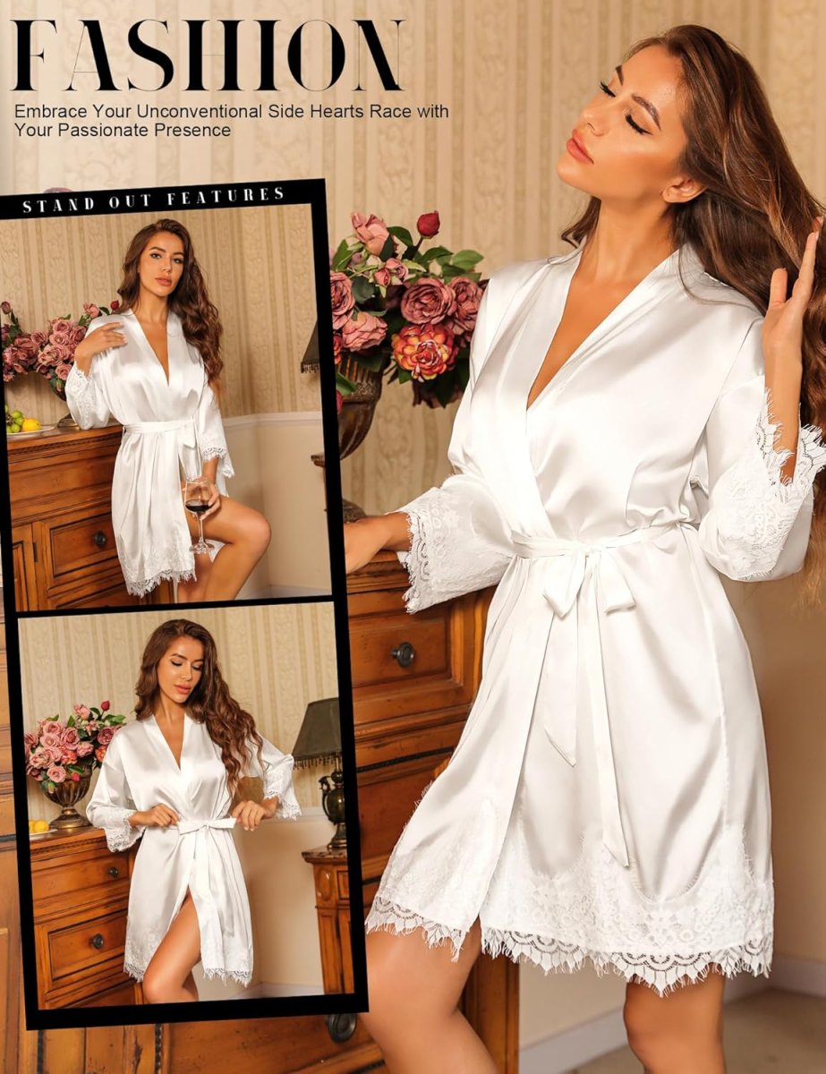 Robe De Mariée Dentelle Florale – Image 6