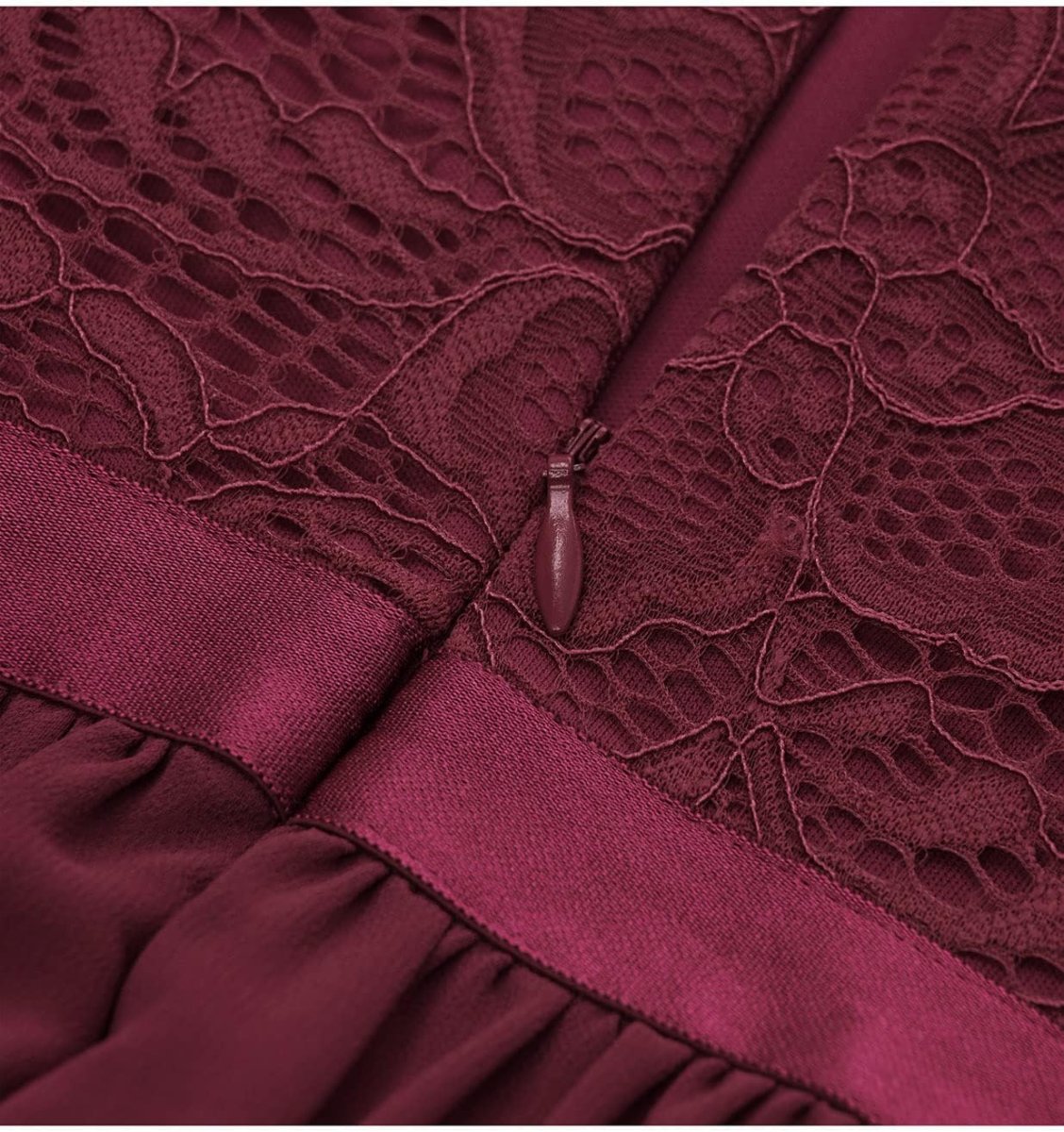 Robe De Mariée Avec Perles Blanche – Image 8