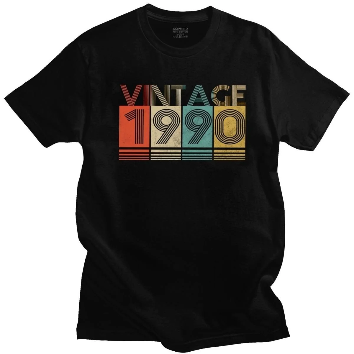 T-Shirt Vintage 90s Retro – Image 3