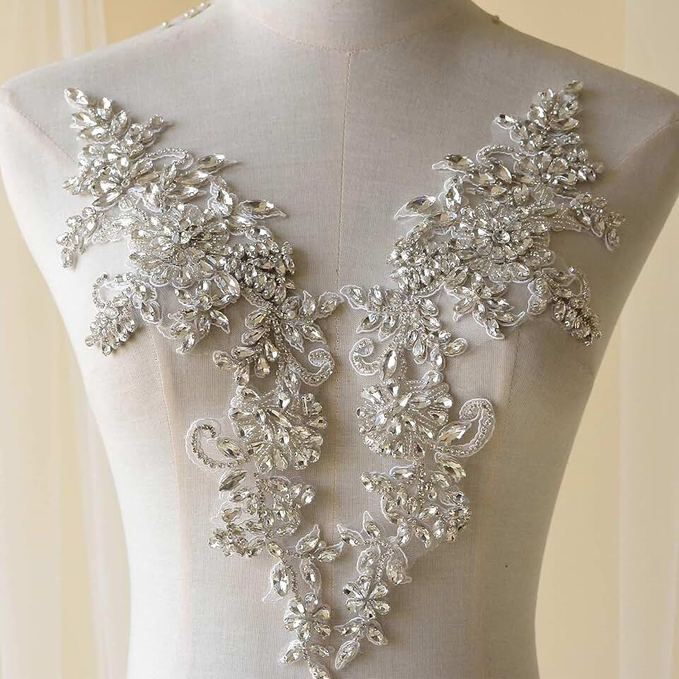 Robe De Mariée Strass Et Paillette Princesse
