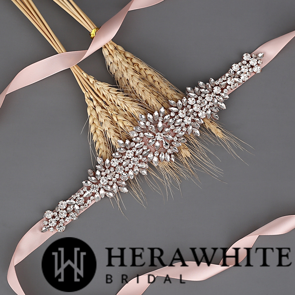 Ceinture de Mariée Princesse Cristaux Scintillants – Image 7