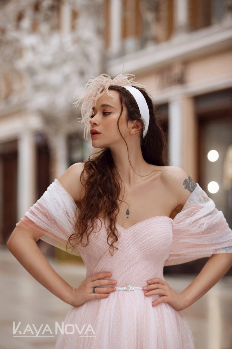 Robe De Mariée Courte Bustier – Image 8