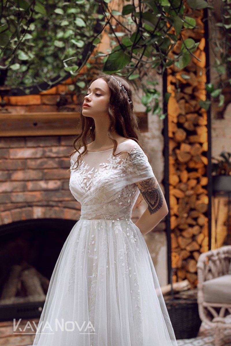 Robe De Mariée Tulle Pailleté – Image 6